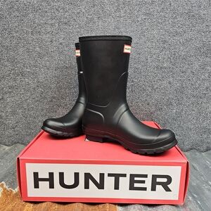 NWT Hunter Women's Original Short Rain Boots - Black - Size 7 & 8